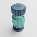 Boîte à savon à étages - boîte de transport pour cosmétiques solides - cadeau personnalisé - Design boudins
