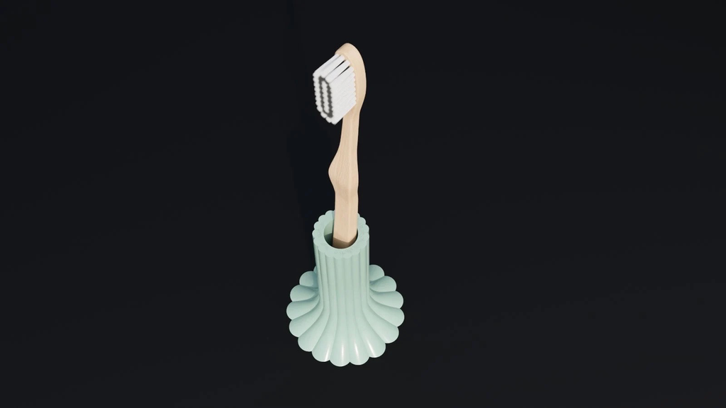 Support pour une brosse à dents - accessoire salle de bain